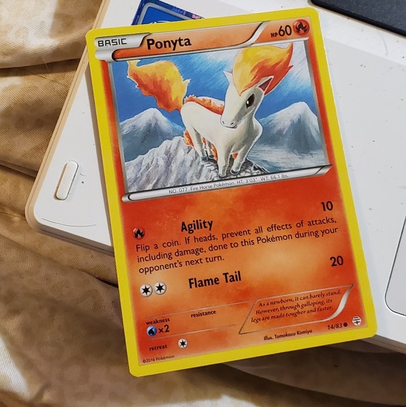 Other | Ponyta 14 Pokemon Card | Poshmark